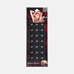 Coppelo Hot Fix vlasová bižuterie SILVER CUTIES HERZEN