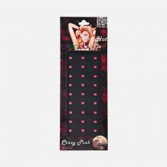 Coppelo Hot Fix vlasová bižuterie CRAZY PINK