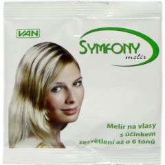 Symfony melír BLUE bezprašný parfémovaný - 20g